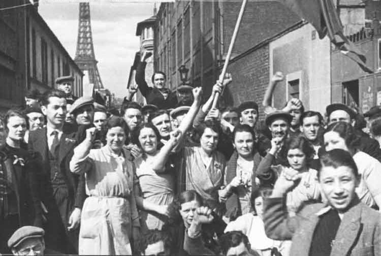 1936-Manifestation à Paris