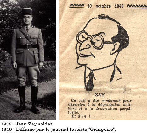 Jean Zay soldat et diffamé dans Gringoire